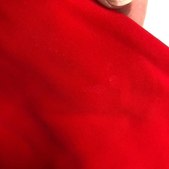 One piece swimsuit with cutout‎ middle and tie in front / Red / EUC / Sz Medium - Picture 5 of 5